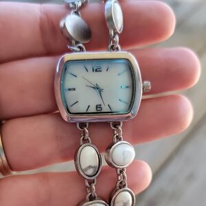 Silver Women's Bracelet Watch